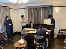 発表中
